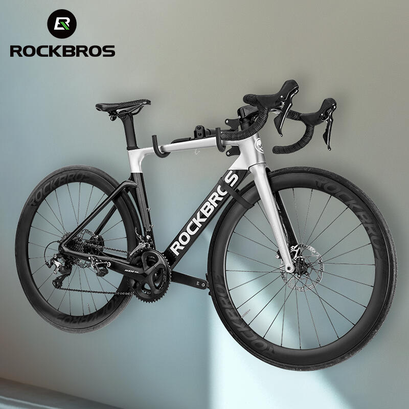 Wieszak rowerowy ścienny za ramę Rockbros BN-W045 z hakiem na kask 3/7