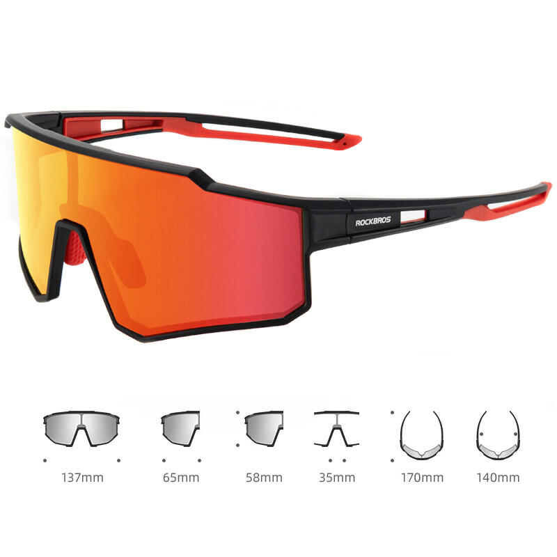 Okulary sportowe unisex Rockbros 14110012001 z polaryzacją