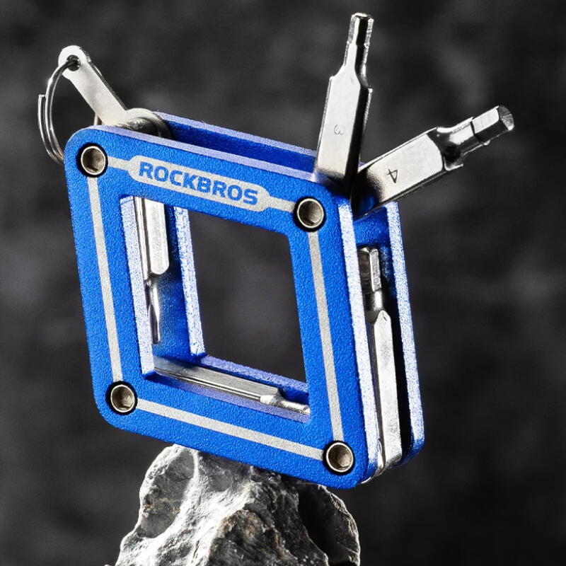 Zestaw kluczy rowerowych multitool 8w1 Rockbros KT-8001 6/7