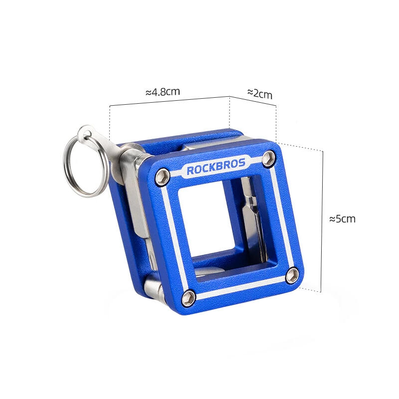 Zestaw kluczy rowerowych multitool 8w1 Rockbros KT-8001 7/7