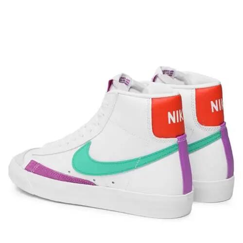 Zapatillas Nike Blazer Mid ''77 Blancas/Verde Estadio/Rojo Picante 3/5