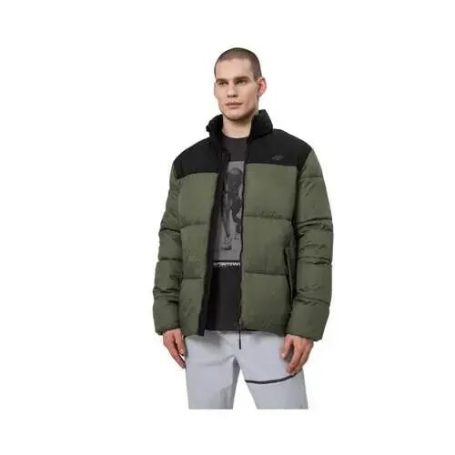 Geacă matlasată din puf sintetic pentru bărbați, Khaki, XL 3/7