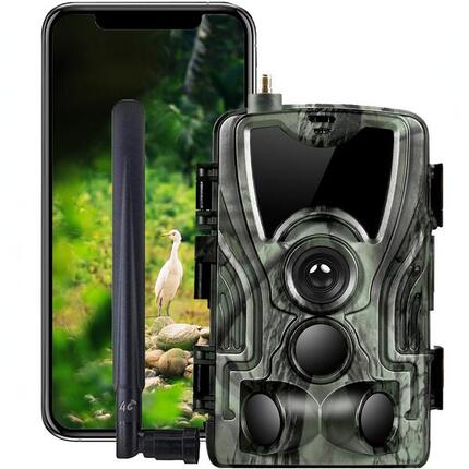 Caméra de Chasse avec Vision Nocturne - App - 4G - FULL HD - 30MP -WCL8040