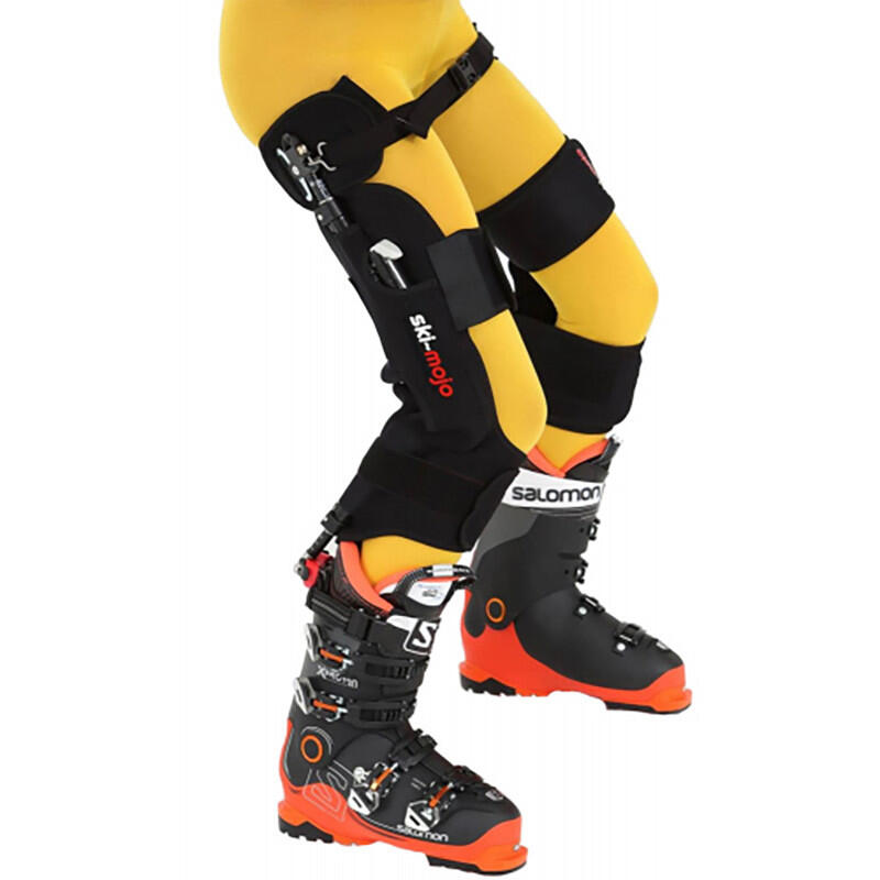 Ski Mojo - Ski Mojo Gold - Exosquelette Pour Le Ski Alpin - Genouillère - Noir|rouge - Taille Unique - Decathlon