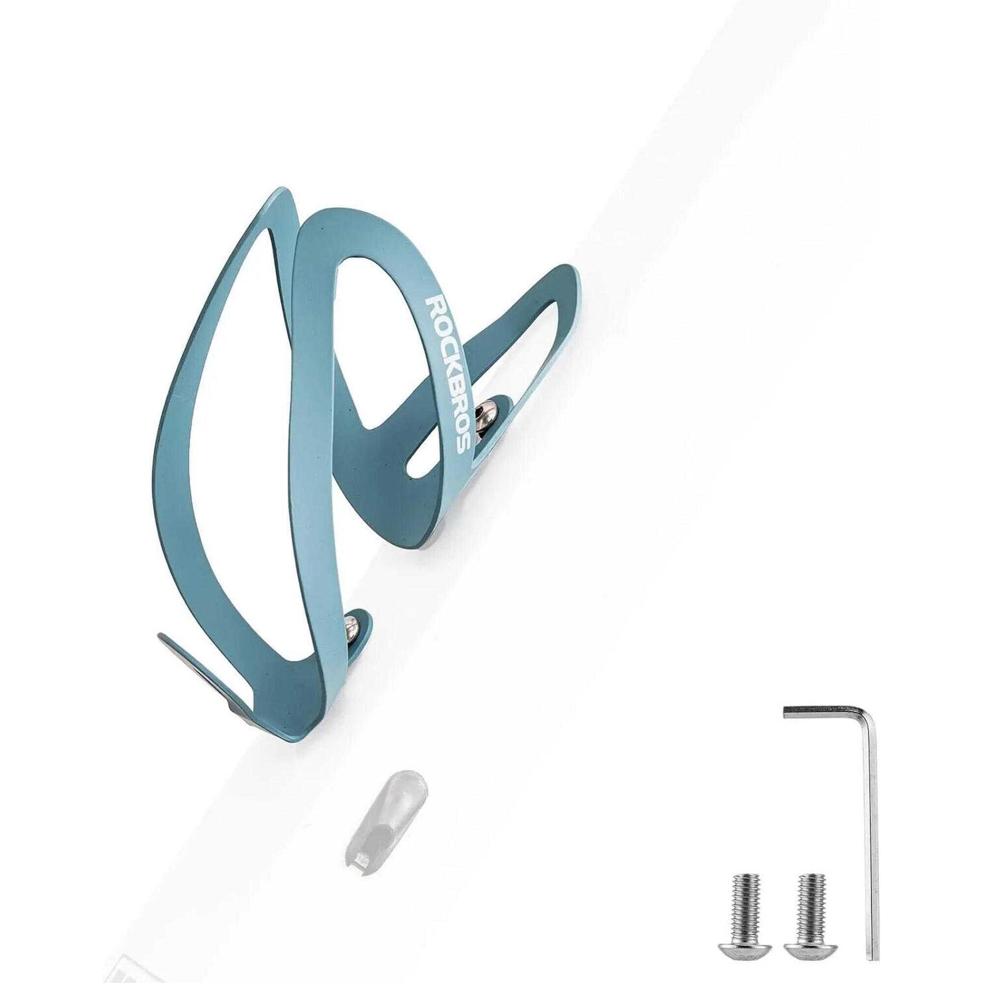 Rockbros - Porte-bidon Vélo Installation Rapide En Alliage D'Aluminium Bleu - Support Porte Bidon - Bleu - Taille Unique - Decathlon