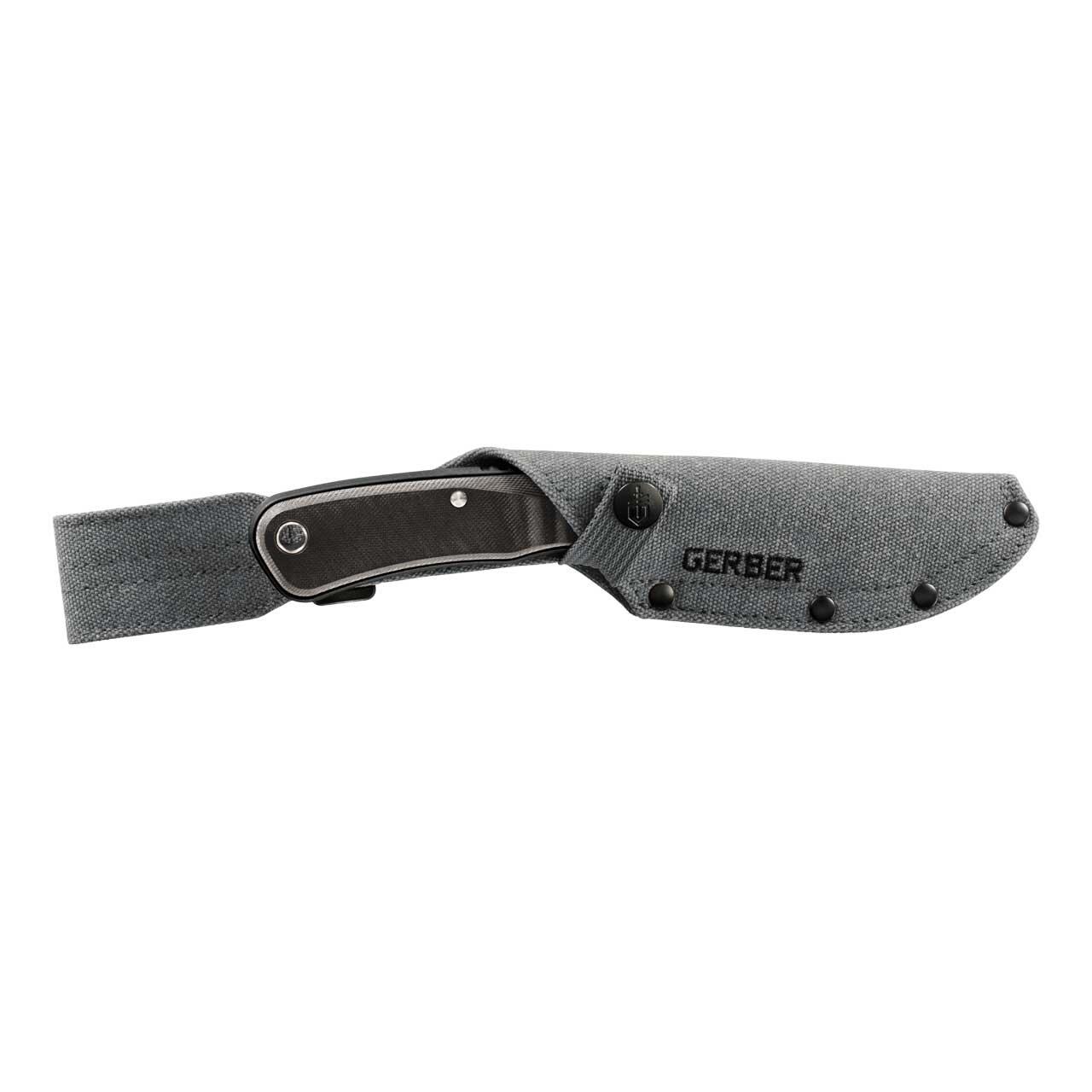 Gerber DOWNWIND DROP POINT feststehendes Messer mit Scheide 2/3