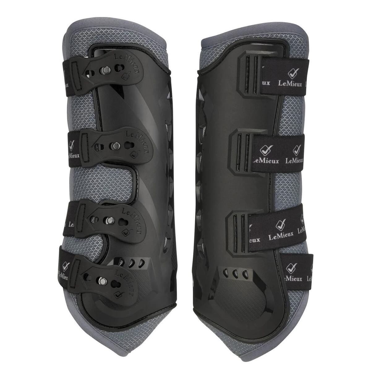 LEMIEUX Beenbeschermers LeMieux Ultramesh Snug Boots Front Grijs