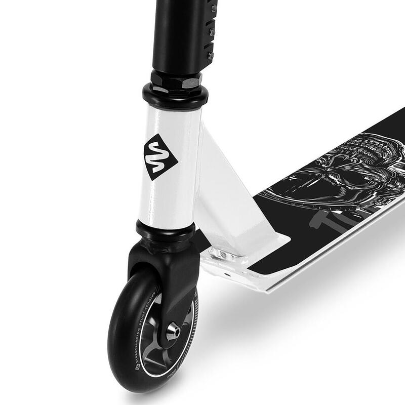 Street Surfing Torpedo V2. 100mm Roller - White Vibe