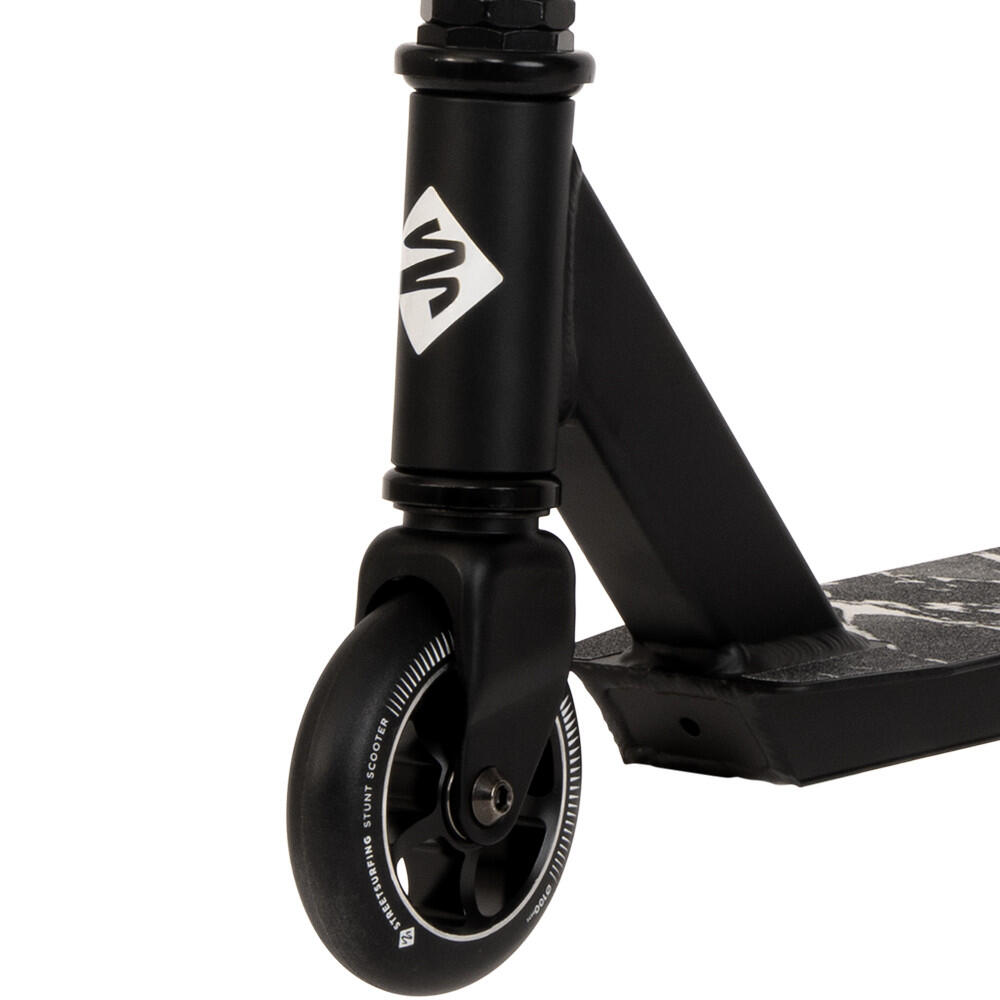 Monopattino freestyle Street Surfing TORPEDO White Crack 6/7