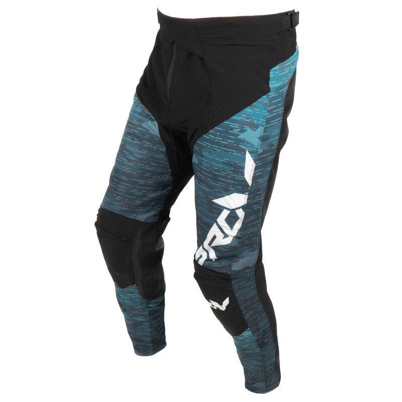 Pantalon cross SCRUB adulte Camo Turquoise Prov