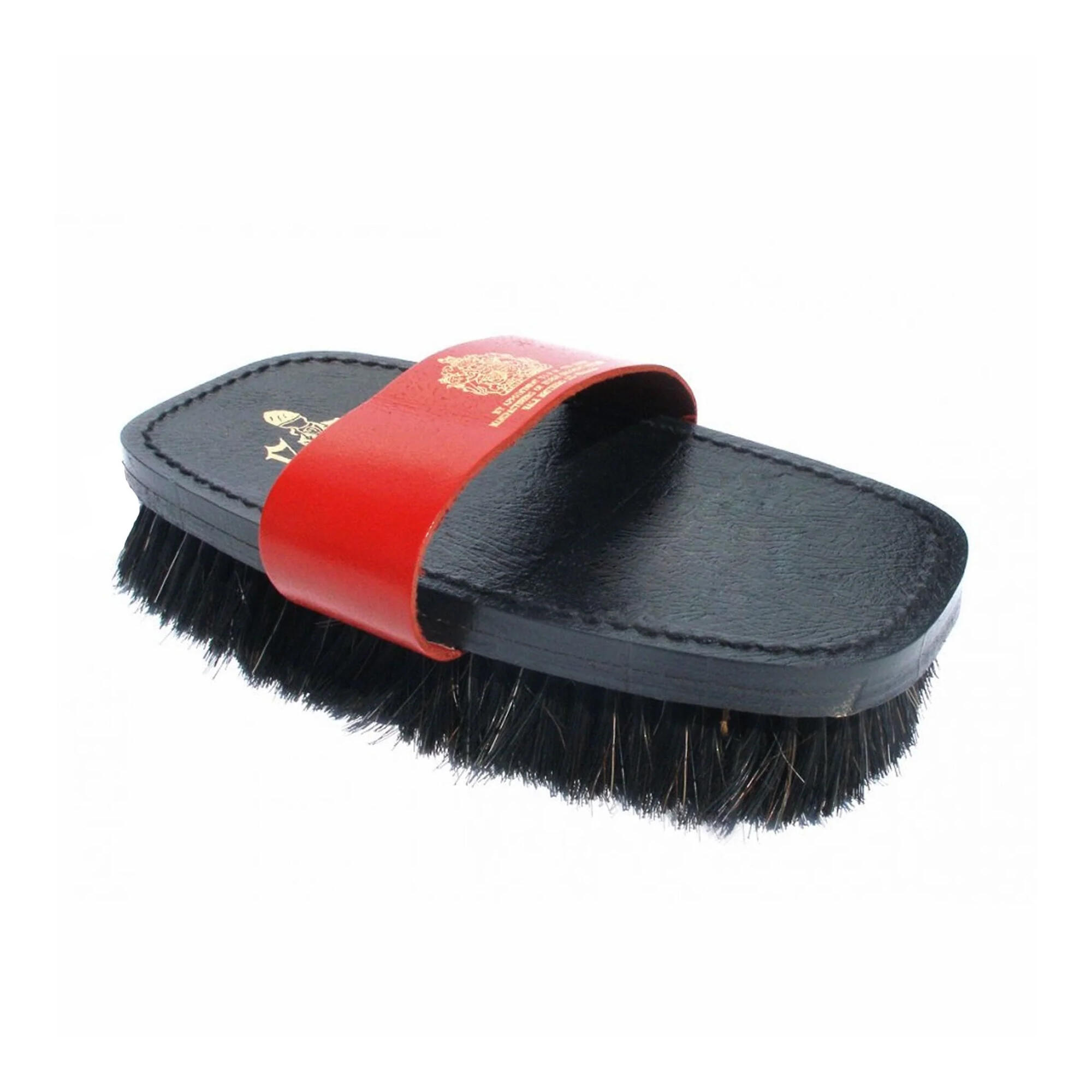 VALE BROTHERS Equerry Leather Backed Body Brush (Black)