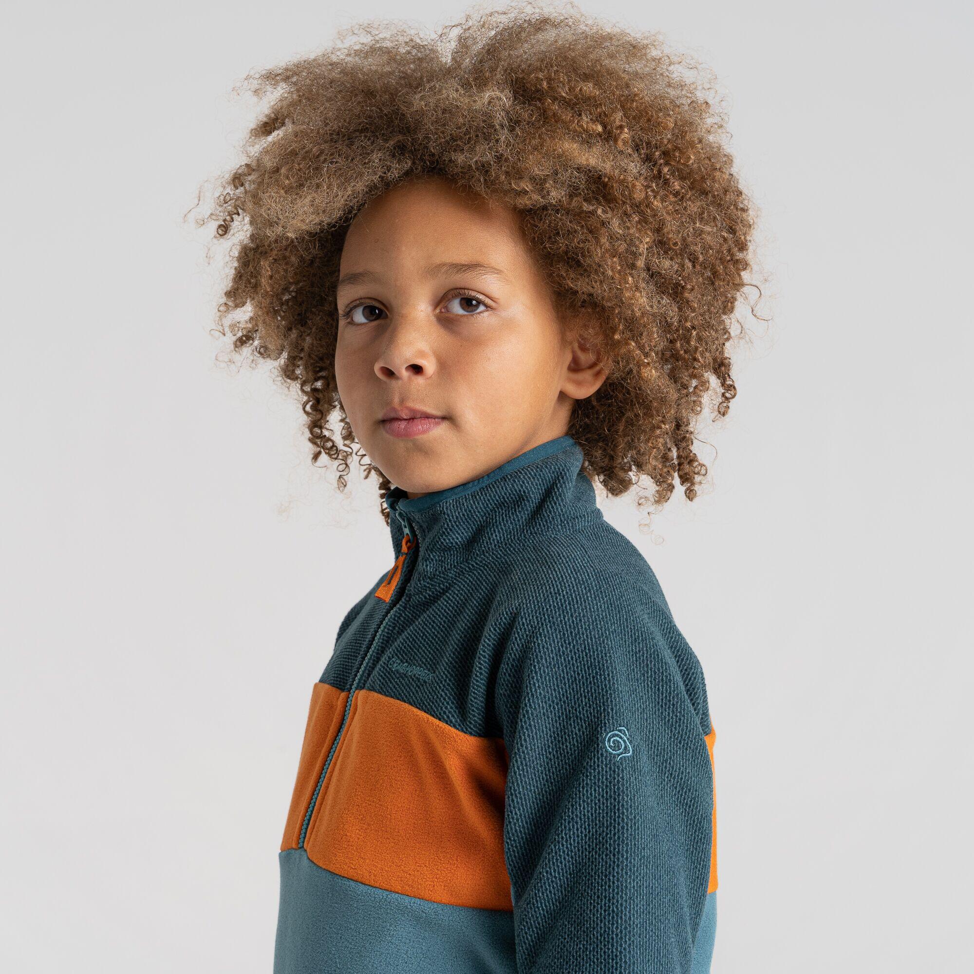 Kids Linden Half Zip Fleece 2/5