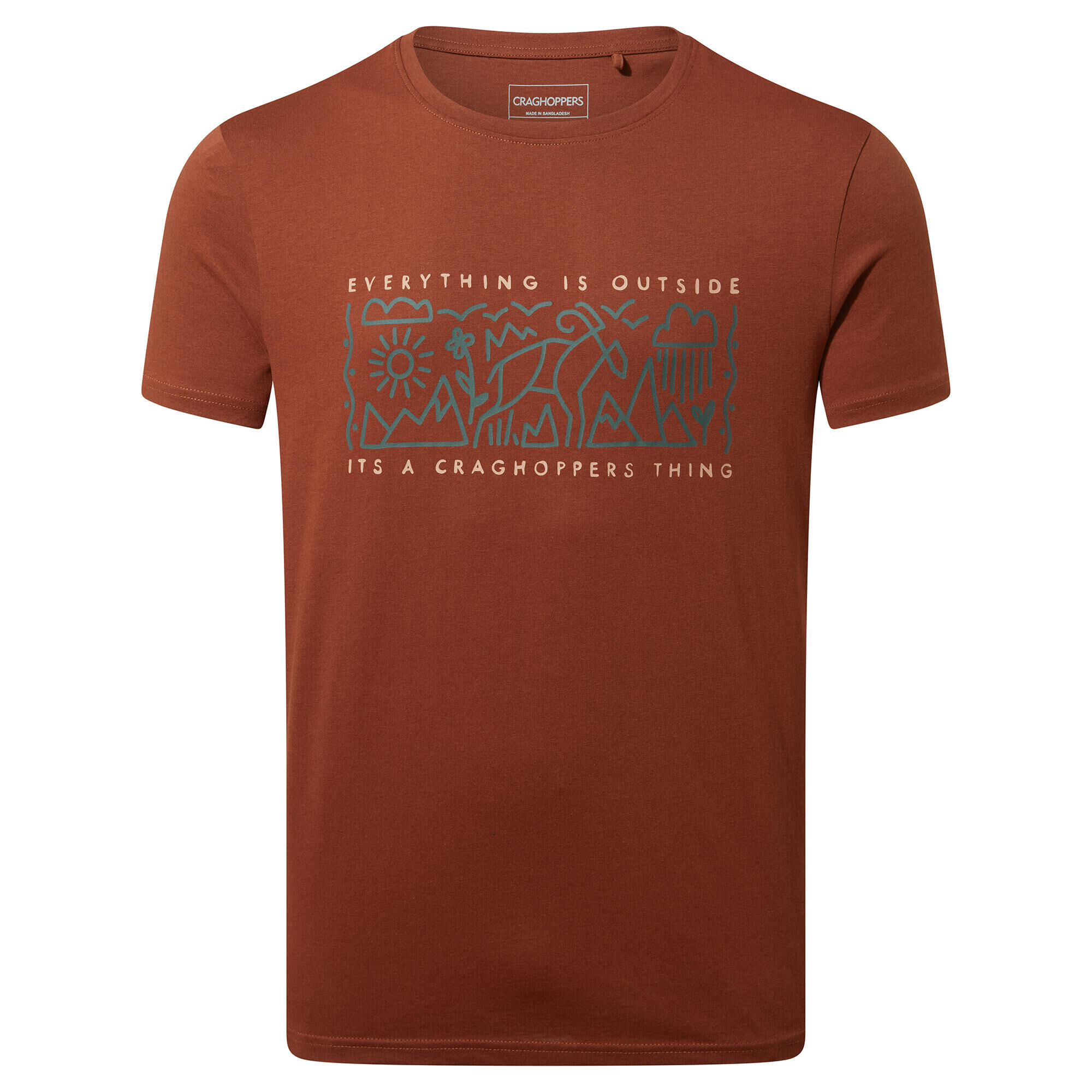 CRAGHOPPERS Men's Lucent Short Sleeved T-Shirt