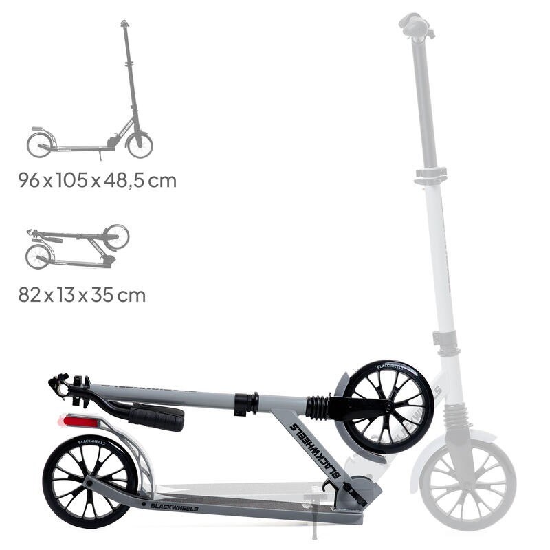 Trotinetă adulti Blackwheels Zoom 200mm