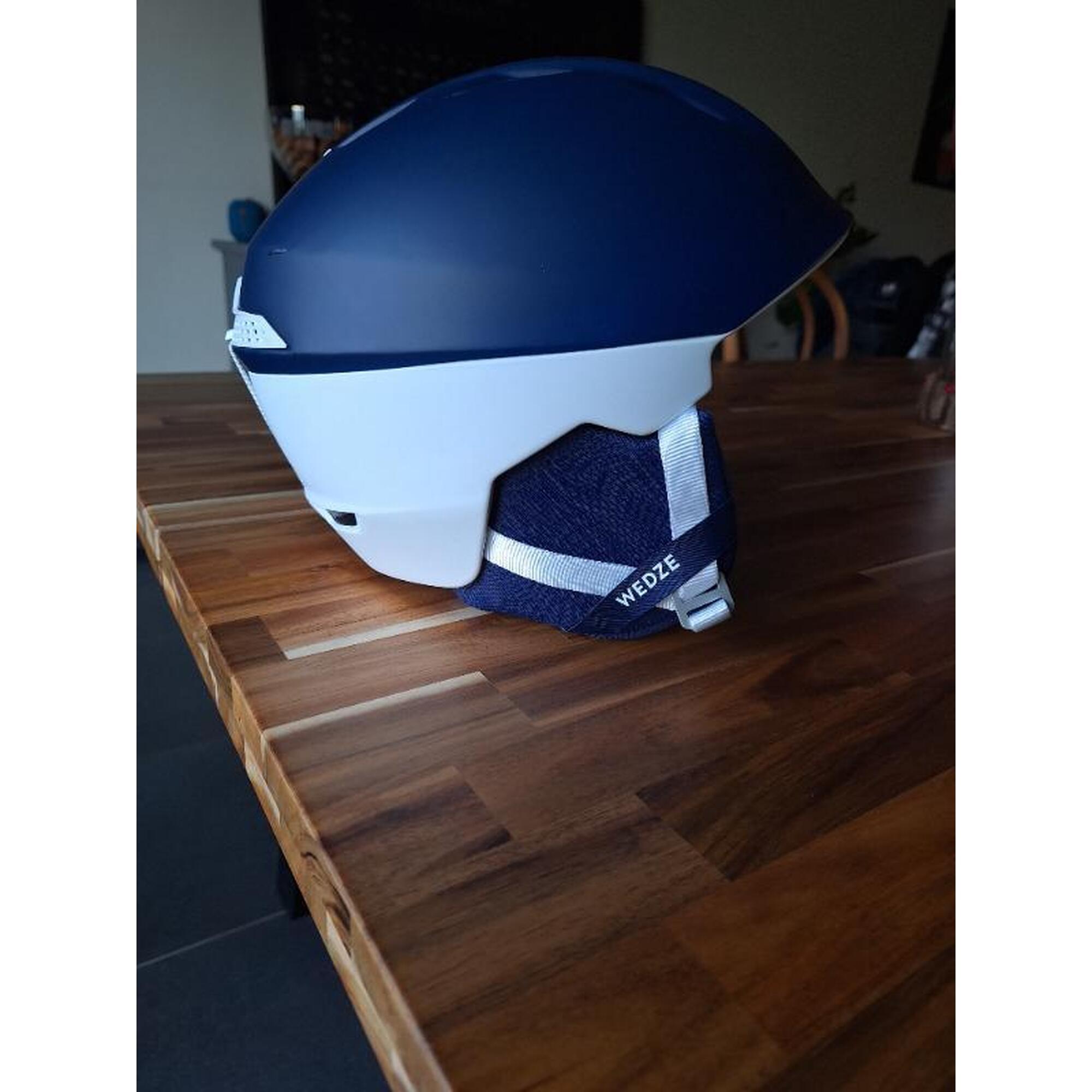 C2C - Casque de ski adulte Bleu et Blanc