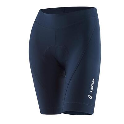 Korte fietsbroek voor dames tights hotbond® dark blue - blauw