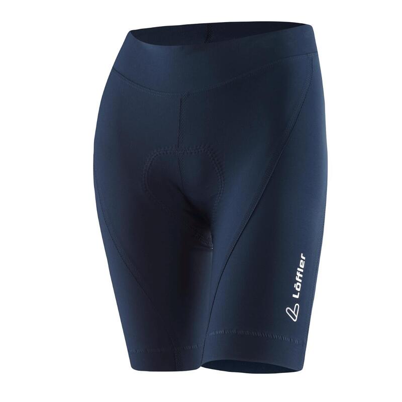 Korte fietsbroek voor dames Tights Hotbond® Dark Blue - Blauw