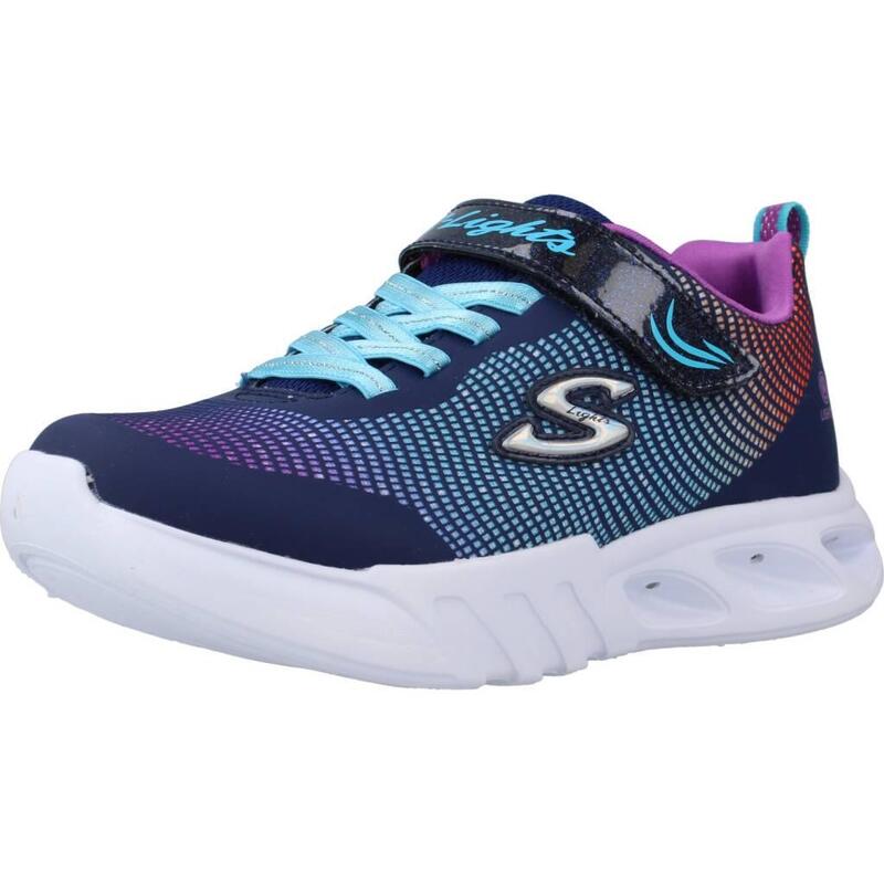 Zapatillas niña Skechers Flicker Flash Azul