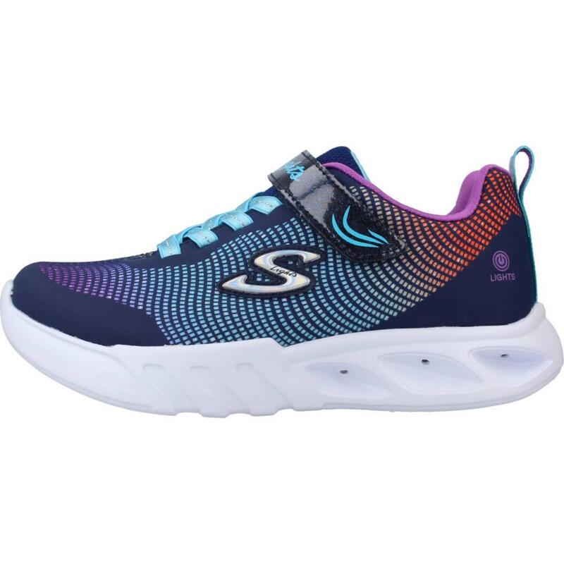 Zapatillas niña Skechers Flicker Flash Azul