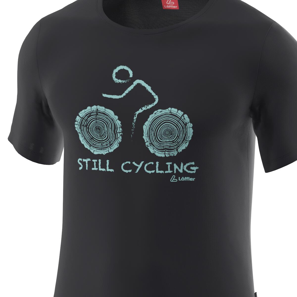 T-shirt Homme Cyc Merino - Tencel™  Noir 2/3
