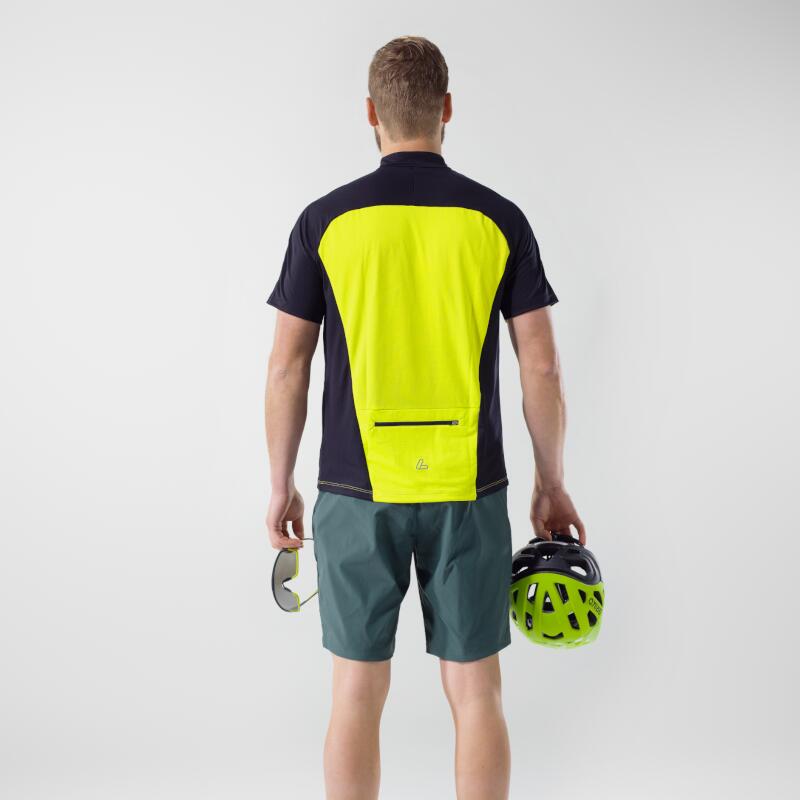 Korte fietsbroek voor heren Comfort - E CSL Night Green - Groen