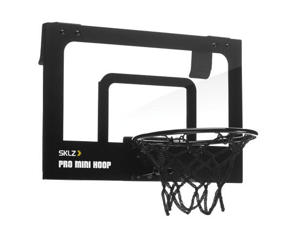 Mini cesto de basquete micro, tabela resistente, montagem rápida - sklz