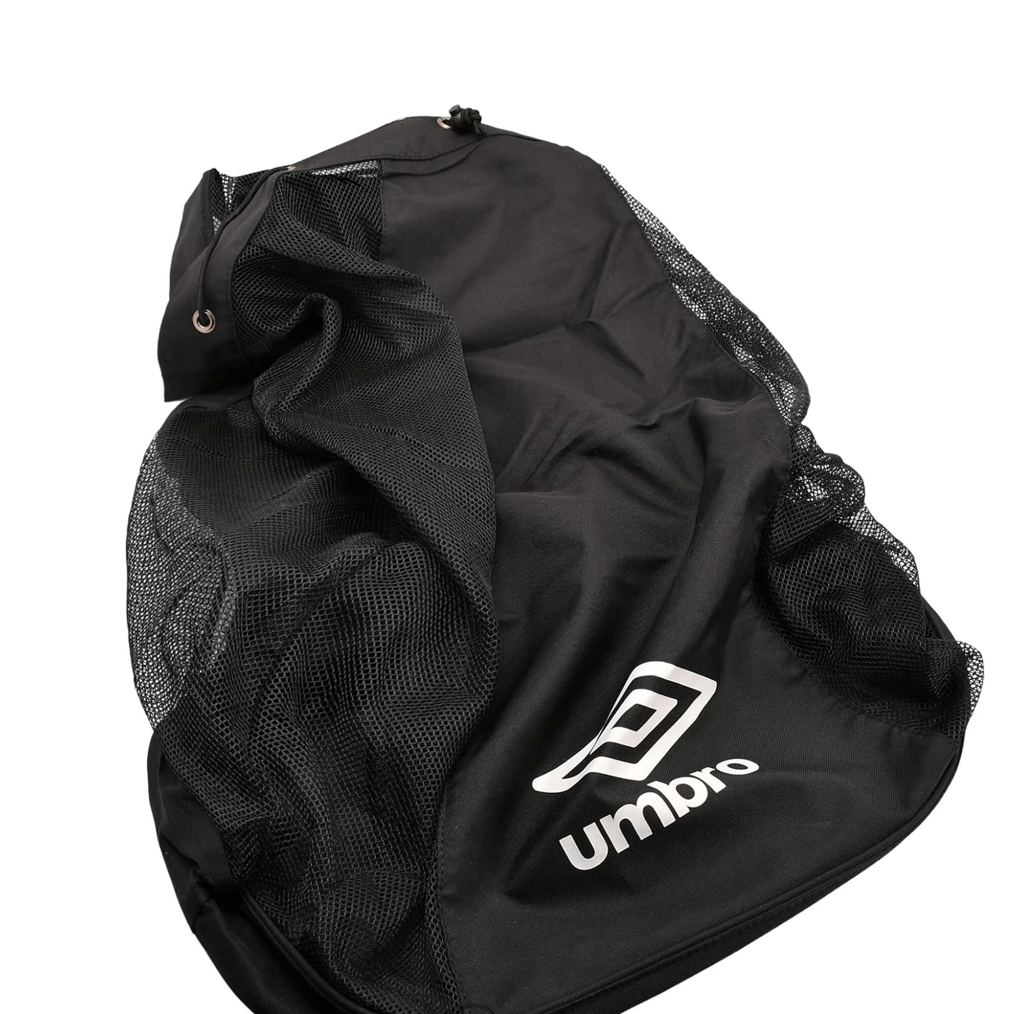 Sac Pour Ballons De Foot (Noir / Blanc) 3/4