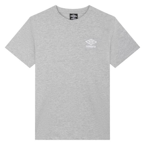 Tshirt CORE Femme (Gris Chiné / Blanc)