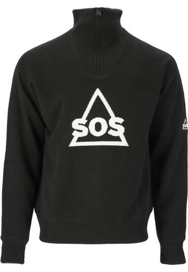 Pull tricot coupe-vent SOS Tignes Uni