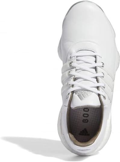 Adidas Tour360 22 Chaussures de golf pour femme, blanc/rose 5/6