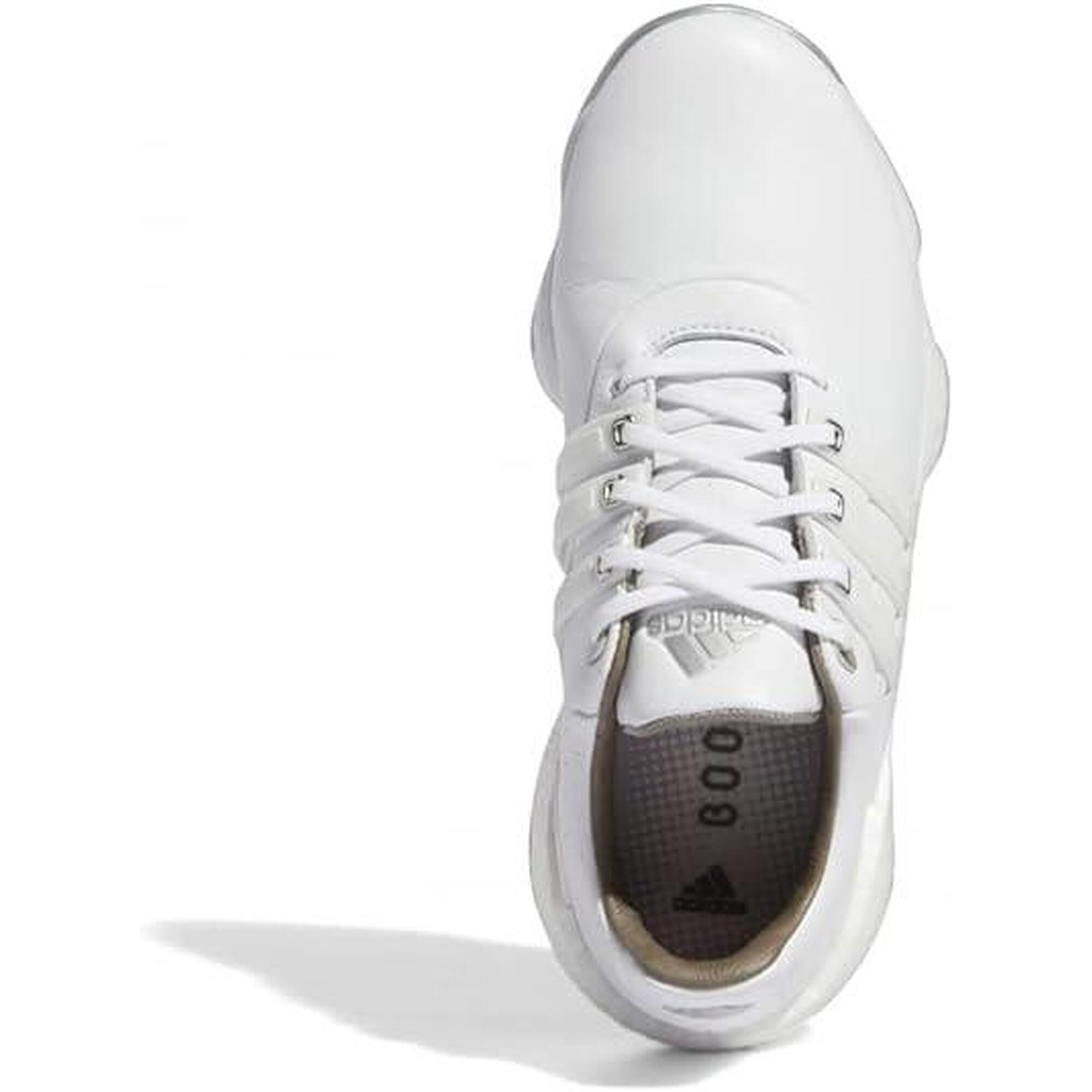 Adidas Tour360 22 Zapatillas de Golf para Mujer, Blanco/Rosa