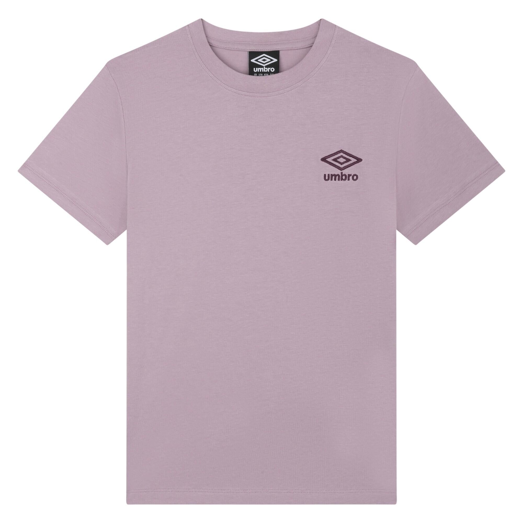 UMBRO Womens/Ladies Core Classic TShirt (Mauve Shadow/Potent Purple)