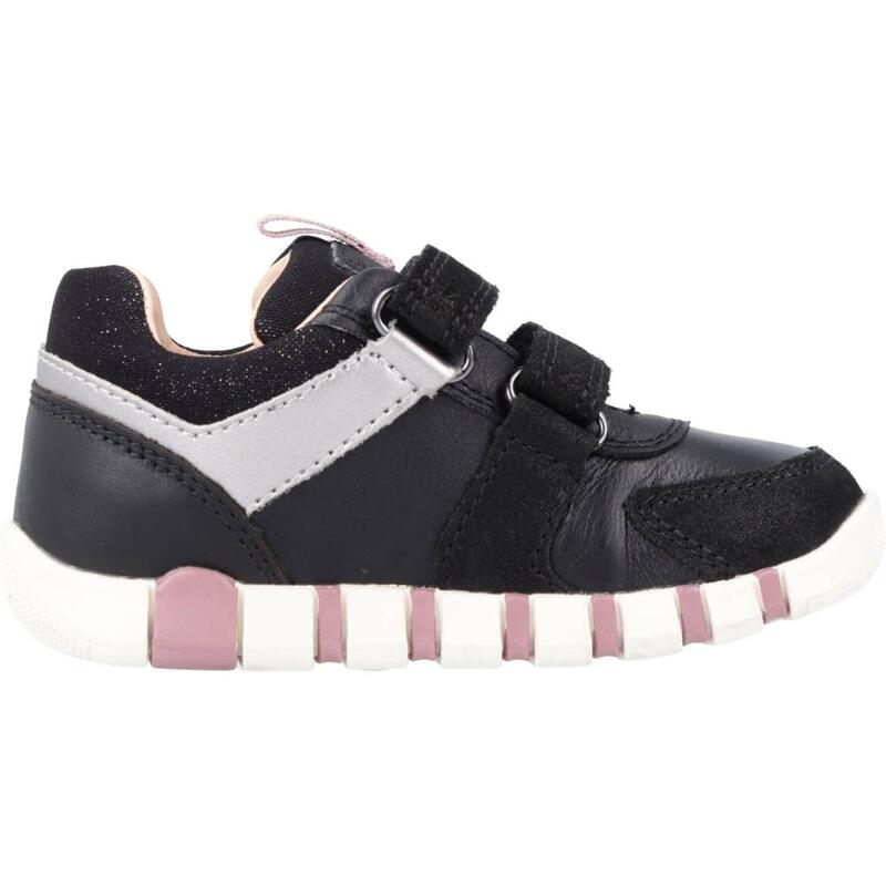 Zapatillas niña Geox B Iupidoo Girl Negro