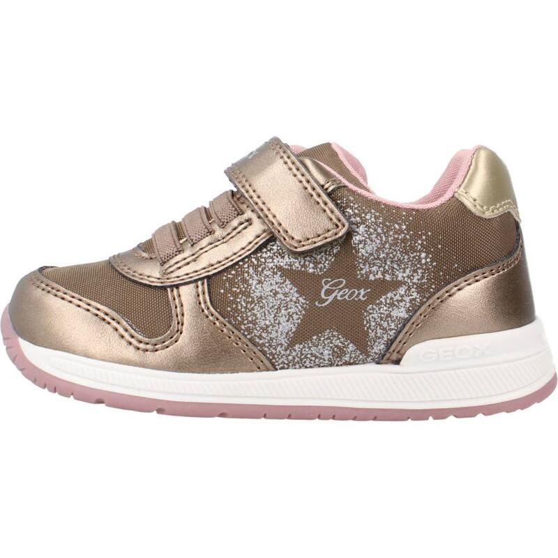 Zapatillas niña Geox B Rishon Girl Bronce