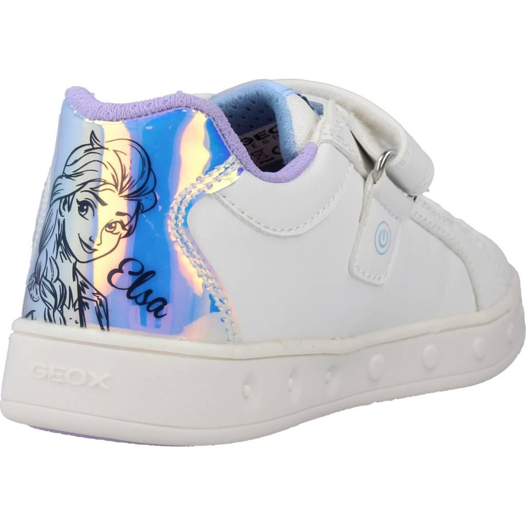 Zapatillas niña Geox J Skylin Girl D Blanco 3/5