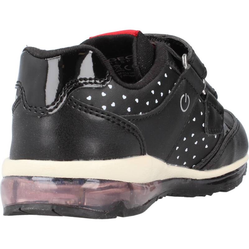 Zapatillas niña Geox B Todo Girl Negro