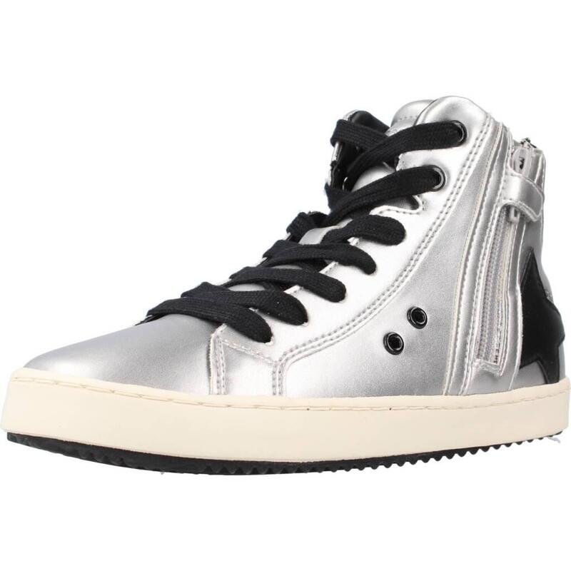 Zapatillas niña Geox J Kalispera G. Plata