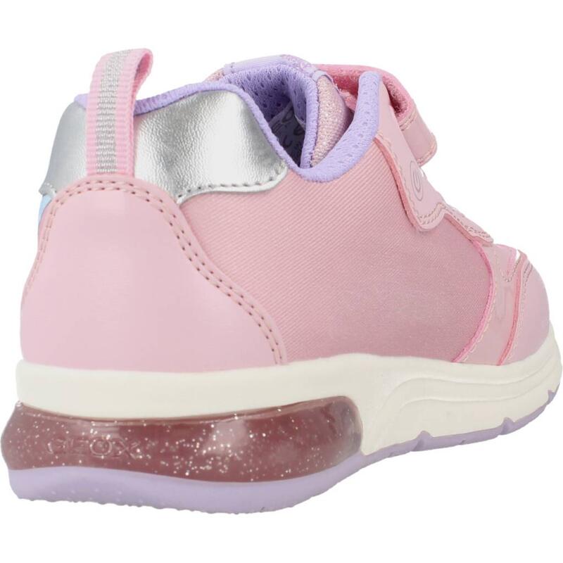 Zapatillas niña Geox J Spaceclub G Rosa