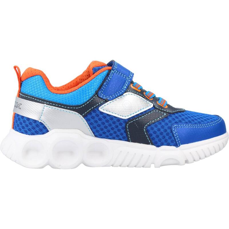 Zapatillas niño Geox J Wroom Boy B Azul