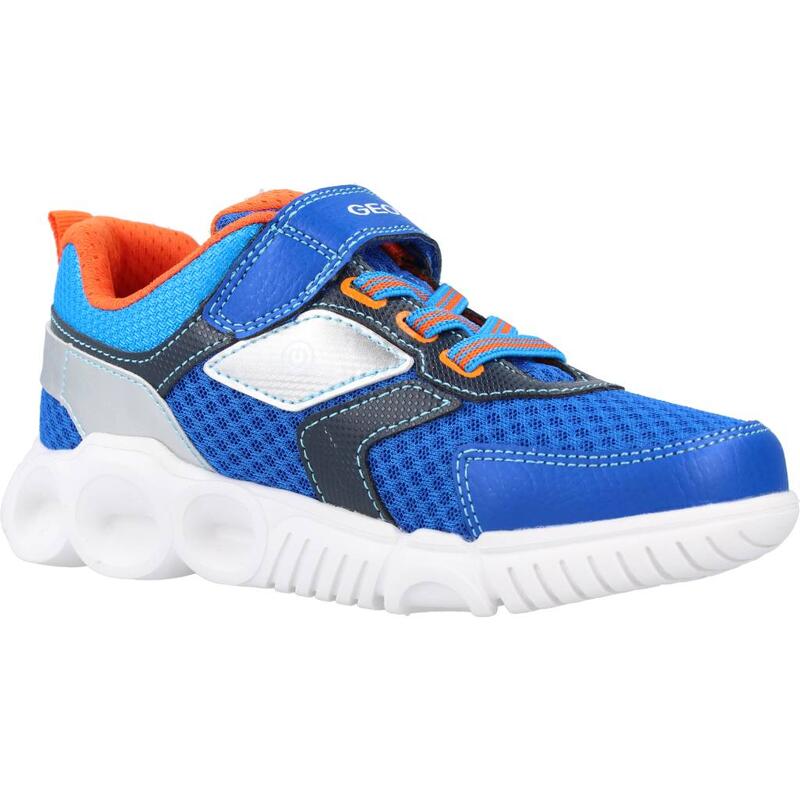 Zapatillas niño Geox J Wroom Boy B Azul