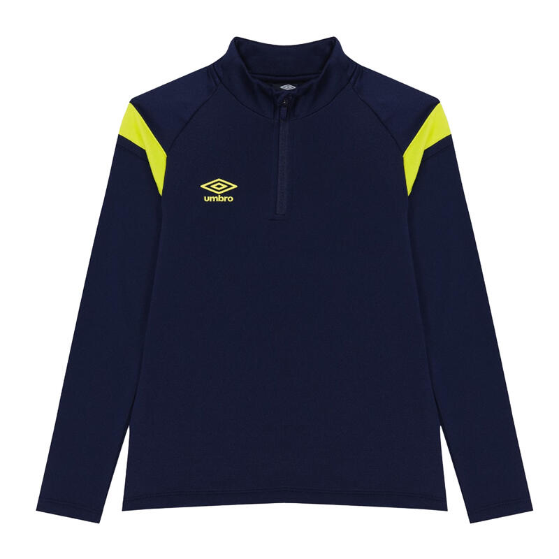 Maillot Enfant (Bleu violacé / Jaune vif)