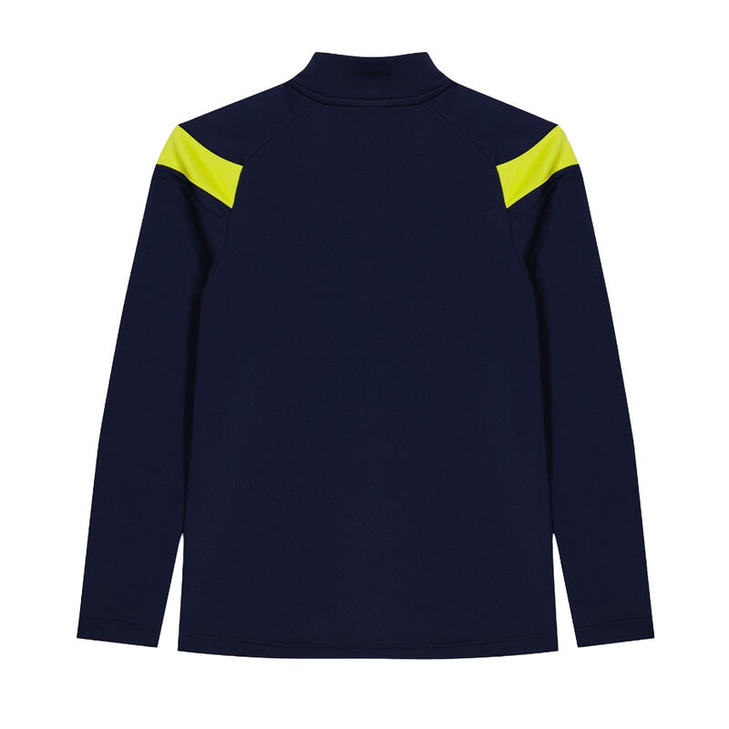 Maillot Enfant (Bleu violacé / Jaune vif)