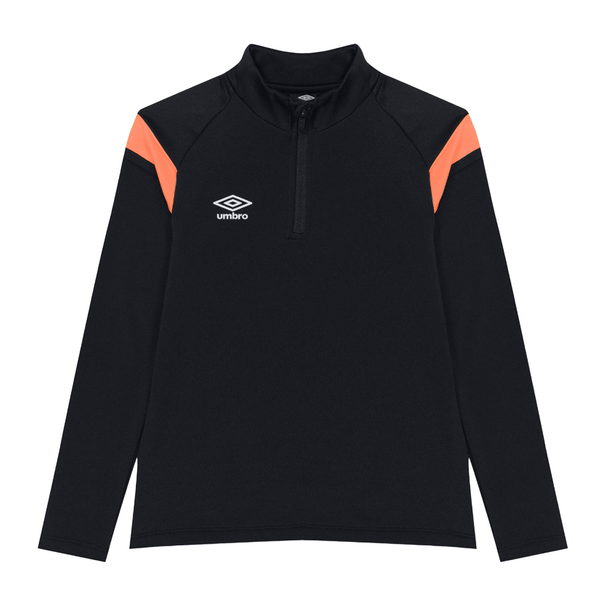 Children's jersey (Black / Bright orange)