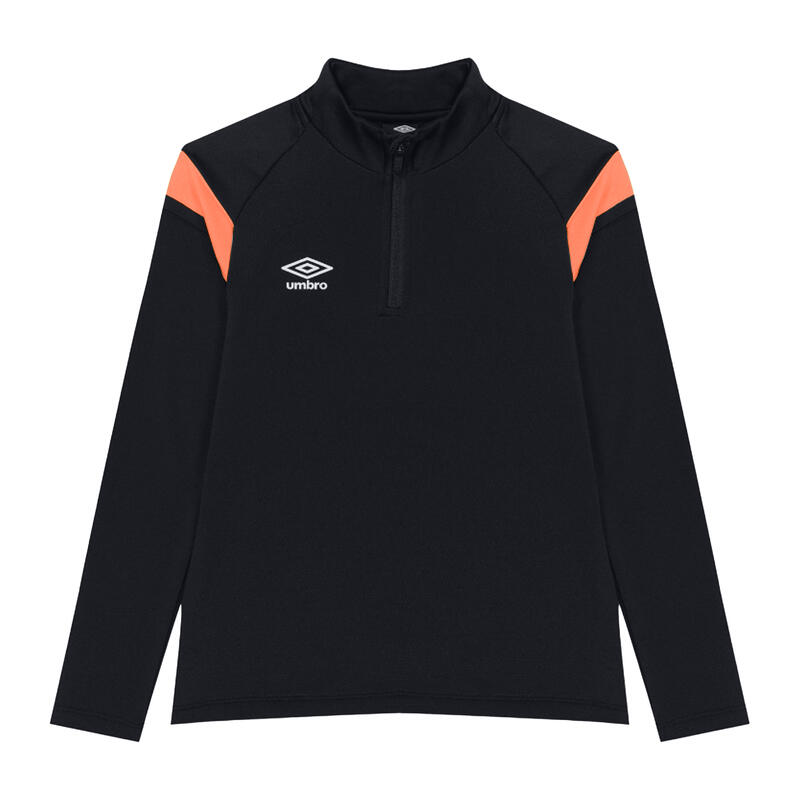 Maillot Enfant (Noir / Orange vif)