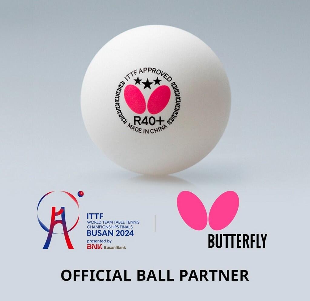 Butterfly R40+ Three Star Ball (Pack of 12) 4/4