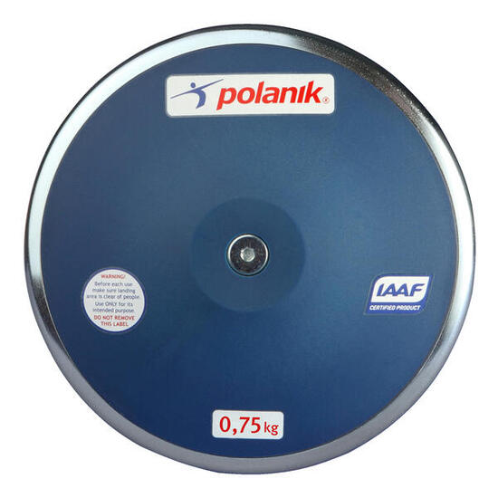Wettkampfdiskus CPD 2 kg Leichtathletik Unisex Blau-Silber