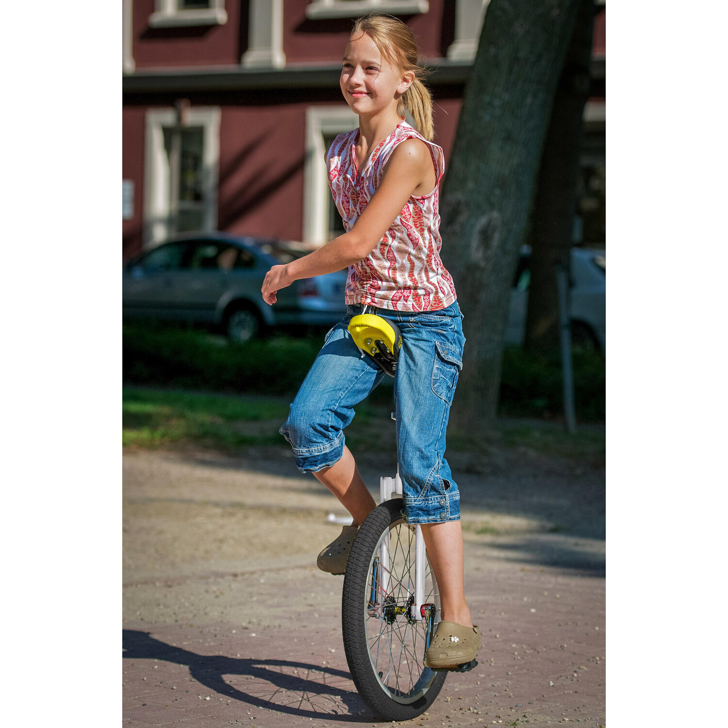 Monocycle jante alu pneu noir QU-AX Luxus 20" 4/5