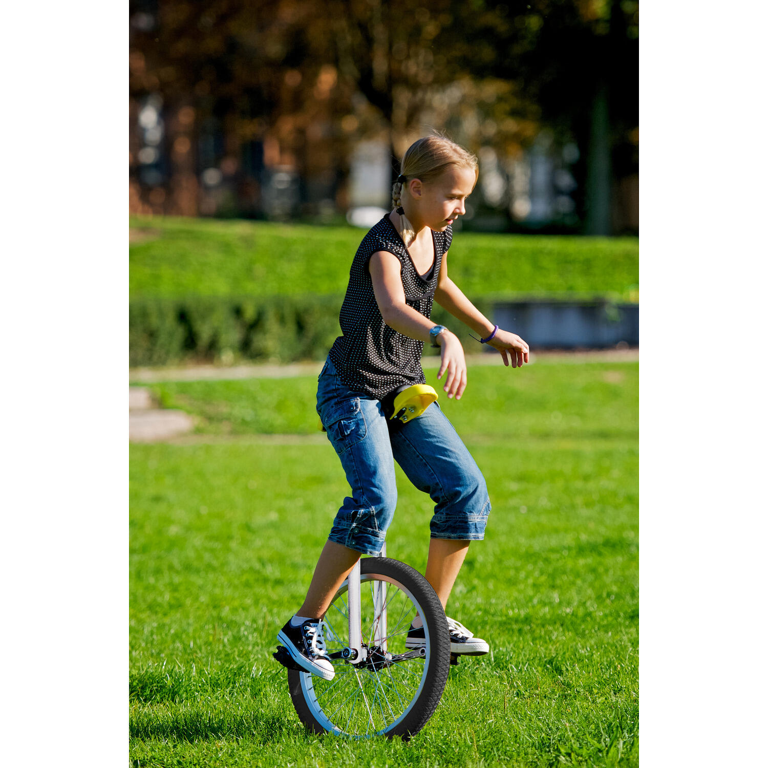 Monocycle jante alu pneu noir QU-AX Luxus 20" 3/5