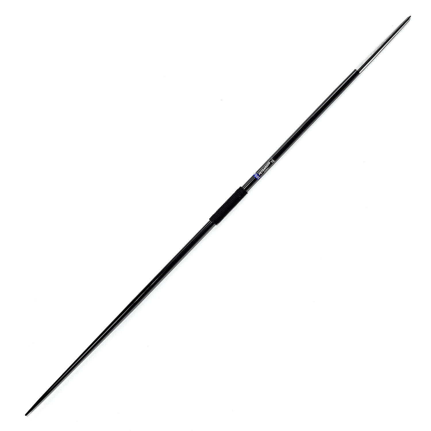 THROWING ZONE Wettkampfspeer Petranoff 300 g Leichtathletik Unisex Schwarz