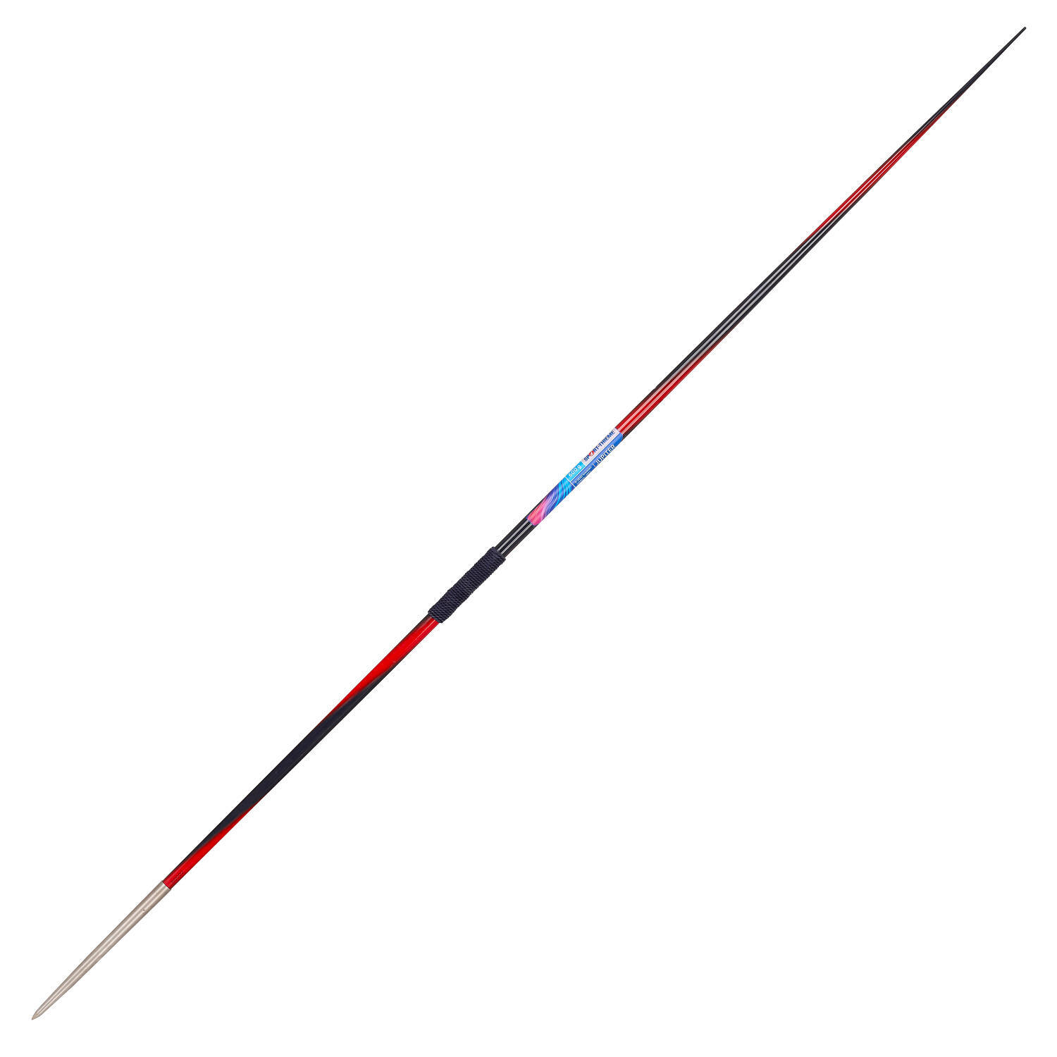 SPORT-THIEME Wettkampfspeer Jupiter 600 g Leichtathletik Unisex Dunkelblau-Rot